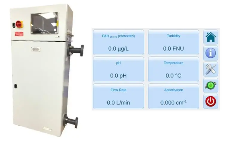 Sea Sentry monitors both the water inlet and outlet of wet exhaust gas scrubber systems