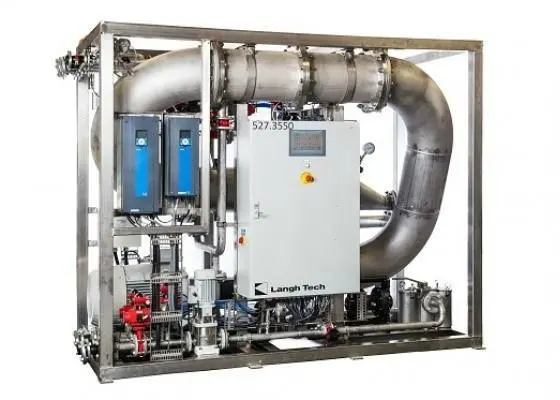 The new type of membrane filter element provides a 50% increase in water cleaning capacity
