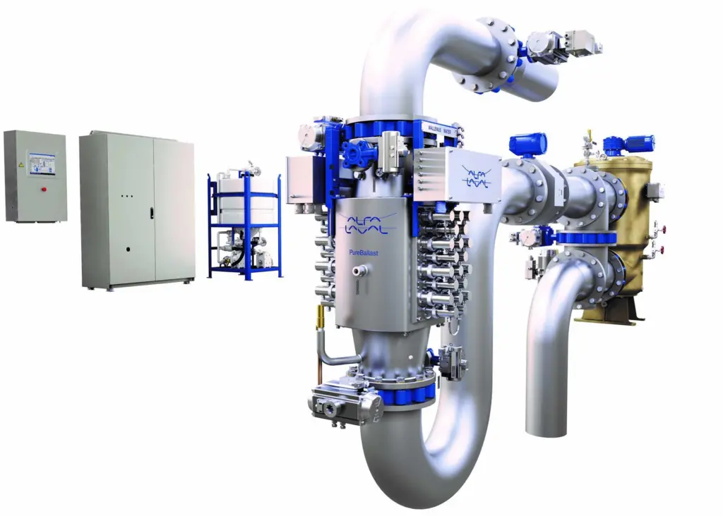 Proving popular on big ships: Alfa Laval has reported sales of nearly 90 PureBallast 3.1 systems of 1,000m3/h or higher.