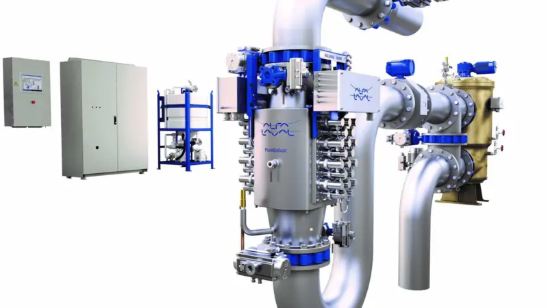 Proving popular on big ships: Alfa Laval has reported sales of nearly 90 PureBallast 3.1 systems of 1,000m3/h or higher.