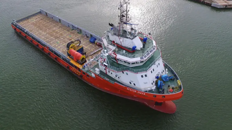 'Seacor Maya’ was the first Mexmar vessel chosen for a Kongsberg hybrid power upgrade