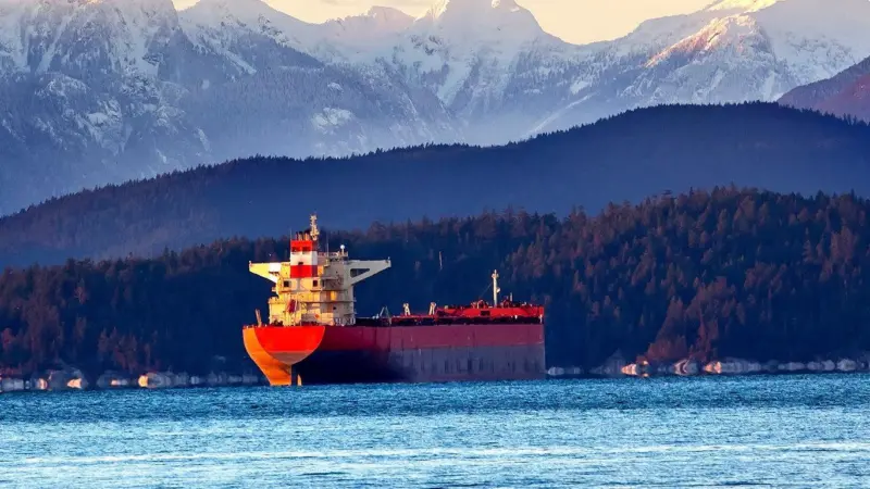 One of seven methanol-fuelled tankers with cylinders protected by Chevron's BN20 oil and analysis, and MAN's ACOM system