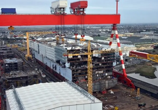 Fincantieri will take an effective majority in STX France, owner of the Chantiers de l'Atlantique yard in St Nazaire