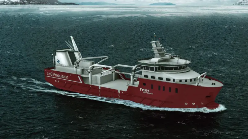 The Nordlaks vessel is the first LNG-battery wellboat, and the latest in a string of offshore vessels using the combination