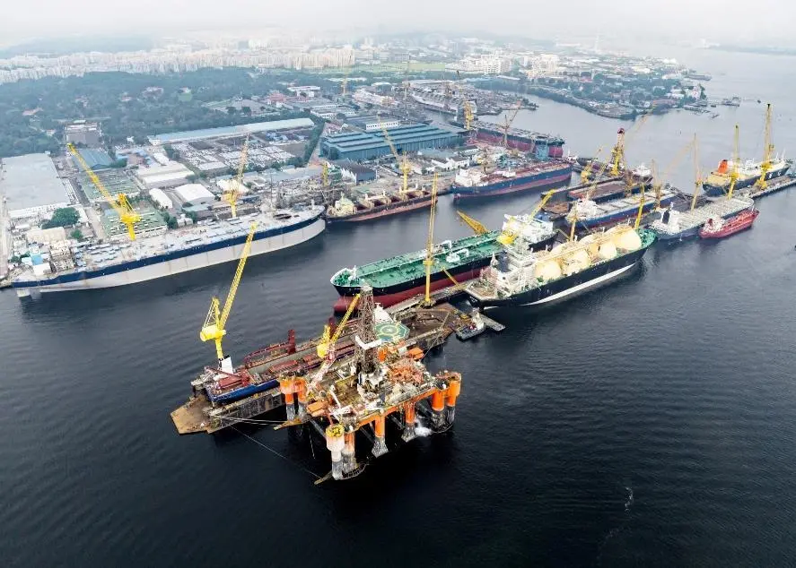 Strong repair business on cruiseships and LNG carriers could not offset the slowdown in offshore-related business at Sembmarine