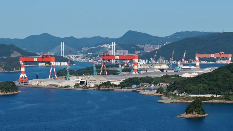 MHI’s Nagasaki shipyard has a history of specialised bulk and gas carrier builds.  Photo: Houjyou Minori