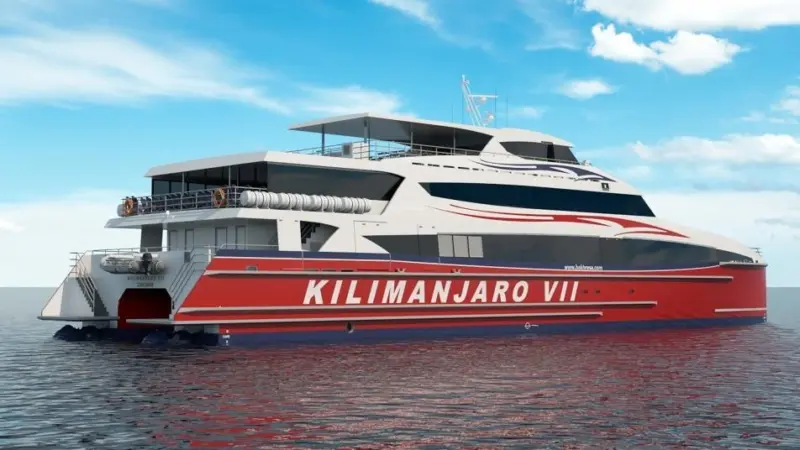 The Cummins QSK95 will allow the 'Kilimanjaro VII' to carry more passengers while maintaining similar top speeds as its smaller sister ship