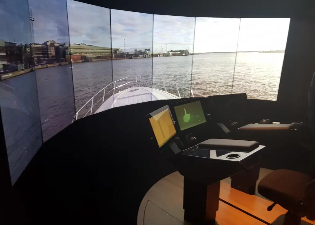 The remote operations centre tested with Svitzer tug 'Hermod' last year is one technology on display