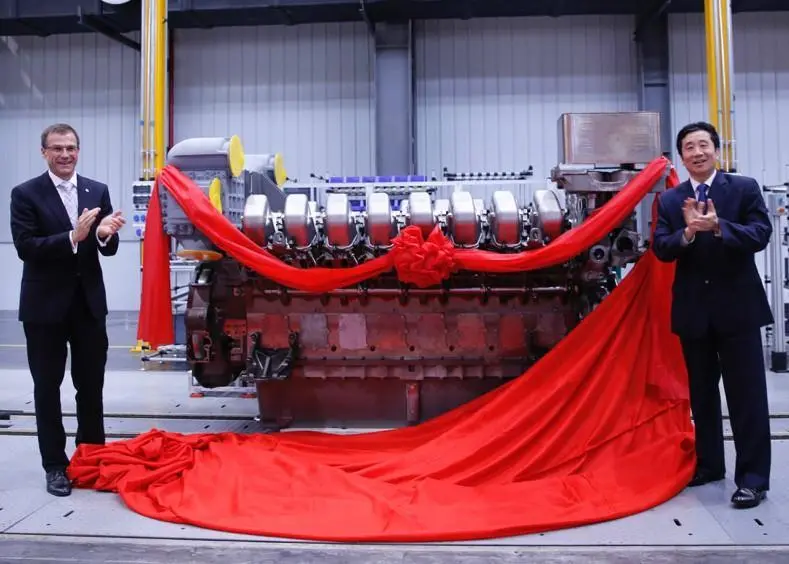 MTU Yuchai Power has produced it first MTU Series 4000 engine