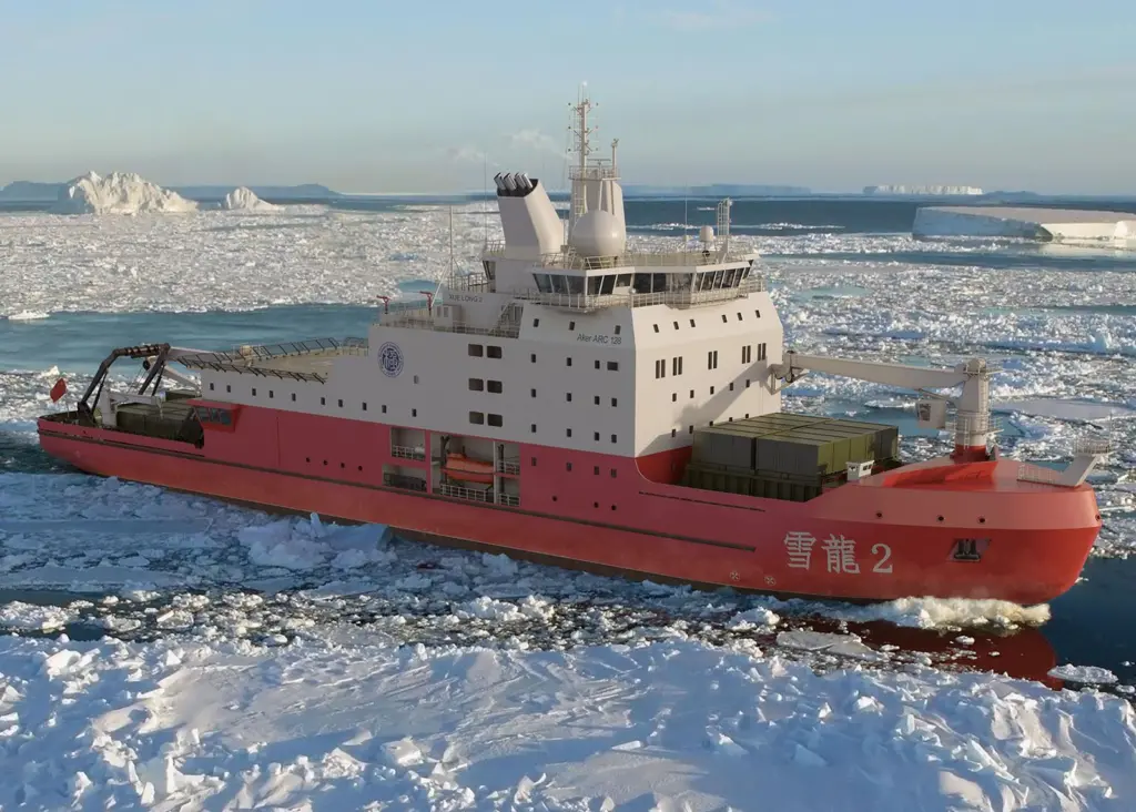Chinese shipbuilding will have a new technological reference point with the polar icebreaker Xue Long 2