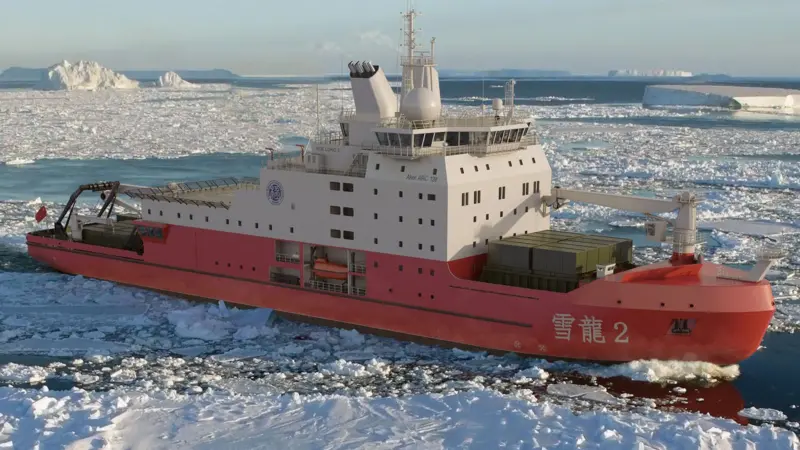 Chinese shipbuilding will have a new technological reference point with the polar icebreaker Xue Long 2