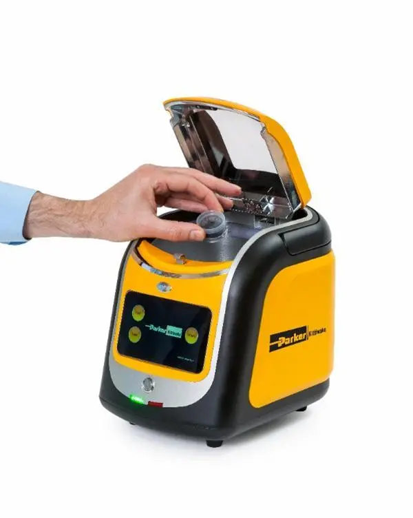 The X-Ray Fluorescence (XRF) Analyser is able to analyse small fuel sample in less than three minutes
