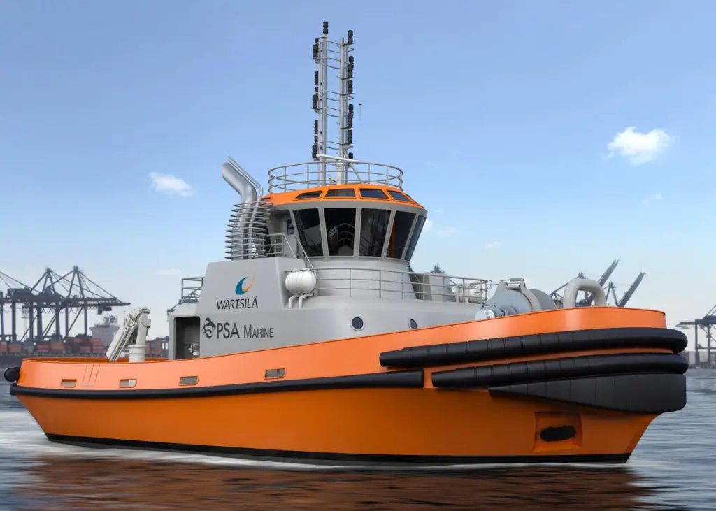 Wärtsilä will design and equip one of PSA Marine’s new harbour tugs