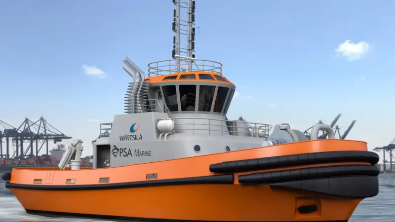 Wärtsilä will design and equip one of PSA Marine’s new harbour tugs
