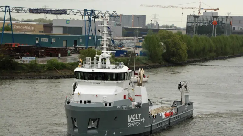 The Integrated L-drive electric propulsion solution was chosen for 'Volt Processor' both for its efficient and flexible power supply and its compact size
