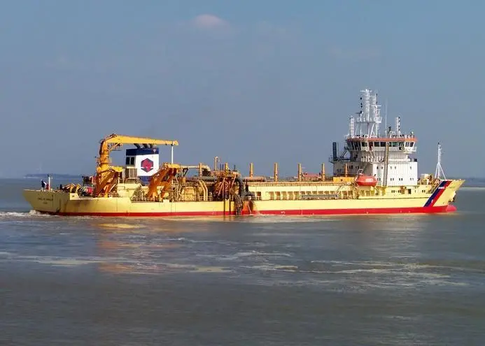 Damen Shiprepair Dunkerque's first LNG conversion will create Europe's first LNG-fuelled dredger