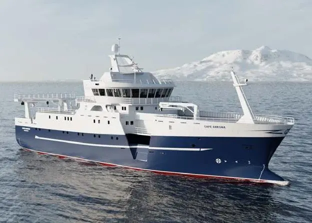 Brunvoll will provide propulsion and manoeuvring equipment for the combined trawling, auto-line and potting vessel for Austral Fisheries