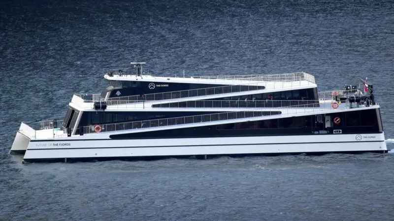 Twin electric motors and an innovative charging system power a pioneering approach to fjord tourism