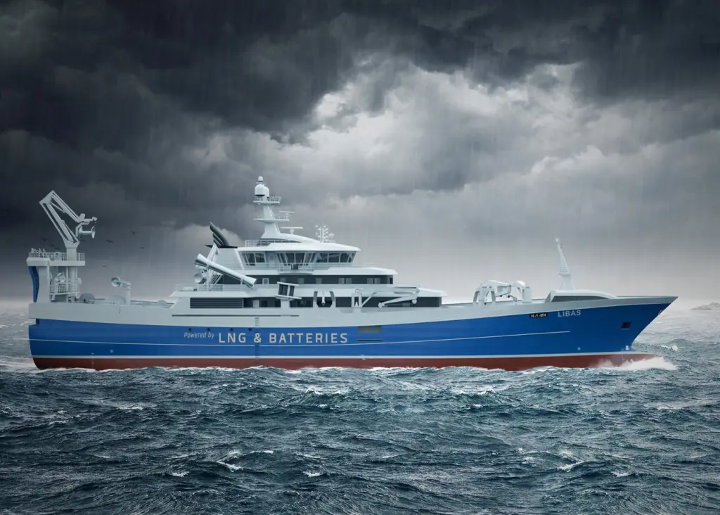 Pioneering purse seiner: Liegruppen has invested in a LNG propulsion and fuel system supplied by MAN for its new vessel