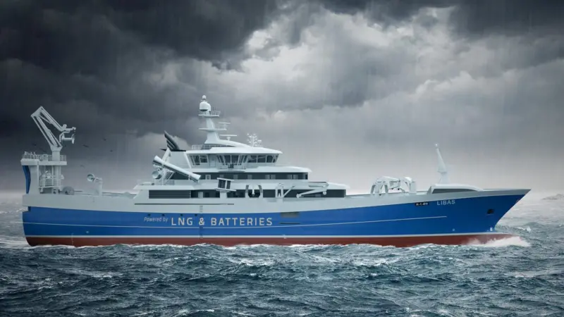 Pioneering purse seiner: Liegruppen has invested in a LNG propulsion and fuel system supplied by MAN for its new vessel