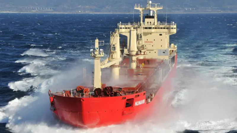 Fednav’s newbuild icebreaking bulker will be similar to the powerful, four year-old 'Nunavik'