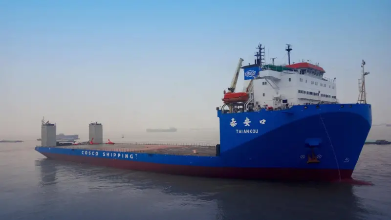 The COSCO Shipping vessels will use ABB's OCTOPUS system which works by indicating the optimal route based on weather and forecasted vessel motions