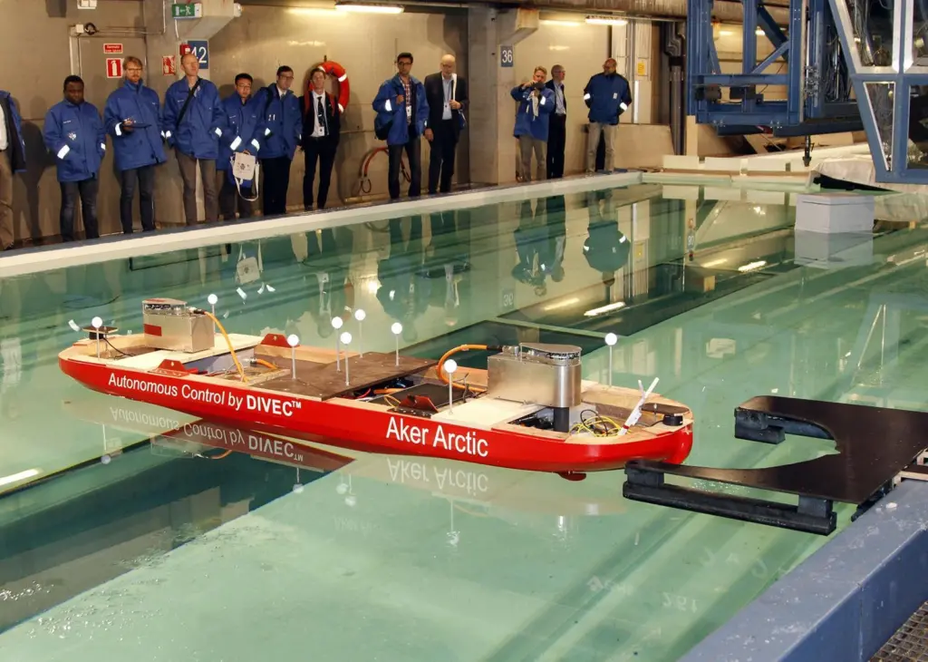 autonomous ship model
