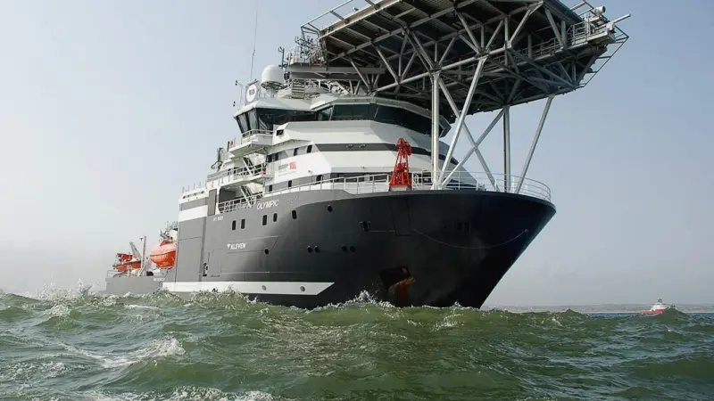 The Olympic Artemis has been trialling successfully aluminium power cables for three years Photo: DNV GL