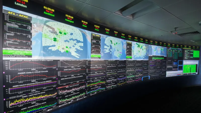 No place for laggards: Inmarsat's Network Operations Centre