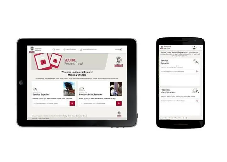 Approval Explorer allows all maritime stakeholders to identify, locate and contact Bureau Veritas approved service suppliers