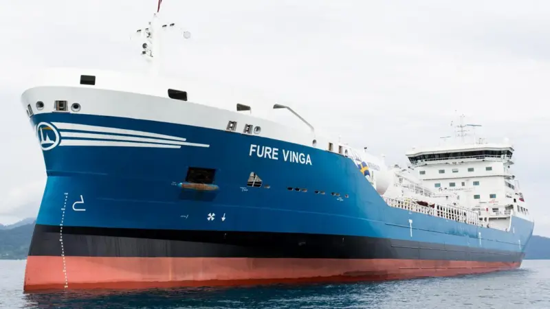 Landmark liquefied biogas bunkering for 'Fure Vinga' using Skangas' Gothenburg LNG facility