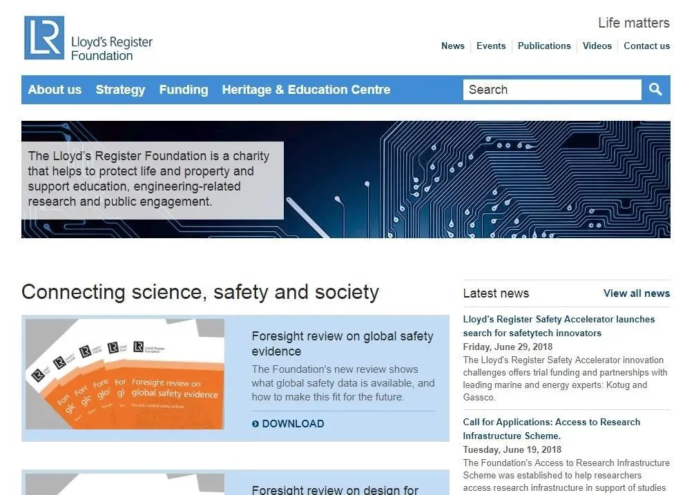 Lloyd’s Register Foundation