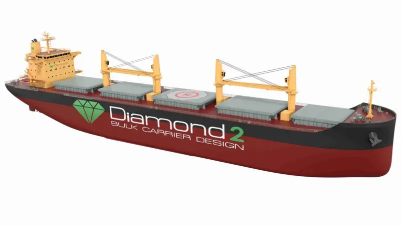 The 'future-proof’ Diamond 2 64,000dwt Ultramax design (credit: Graig Shipping)