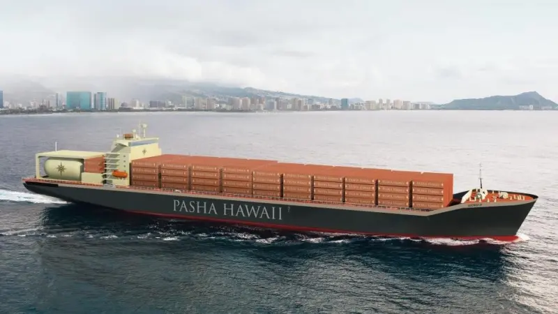 MAN Energy Solutions will deliver propulsion solutions for new 2,525-teu Pasha Hawaii LNG containerships