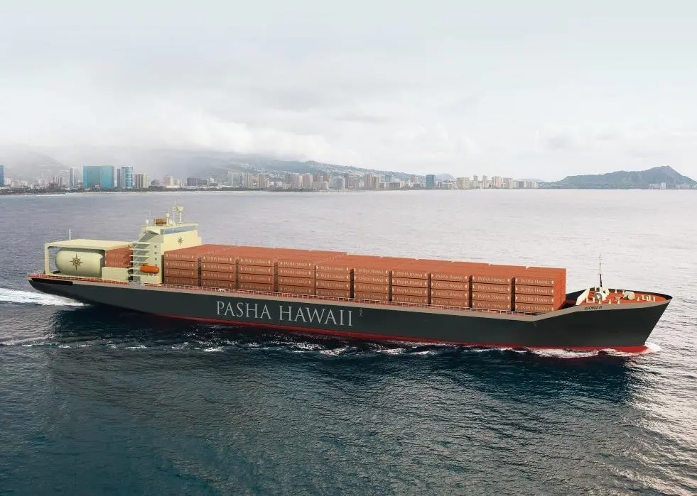 MAN Energy Solutions will deliver propulsion solutions for new 2,525-teu Pasha Hawaii LNG containerships