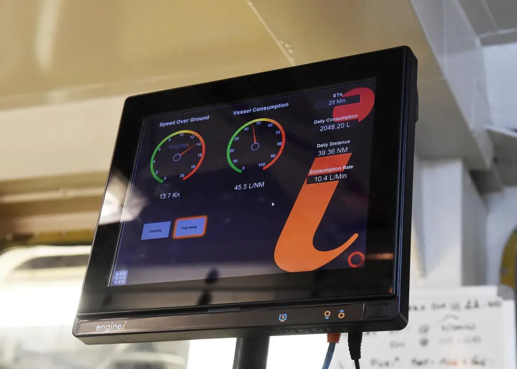 Ecospeed calculates a unique optimum performance profile for individual vessels by taking into account a range of shipping data Photo: Royston