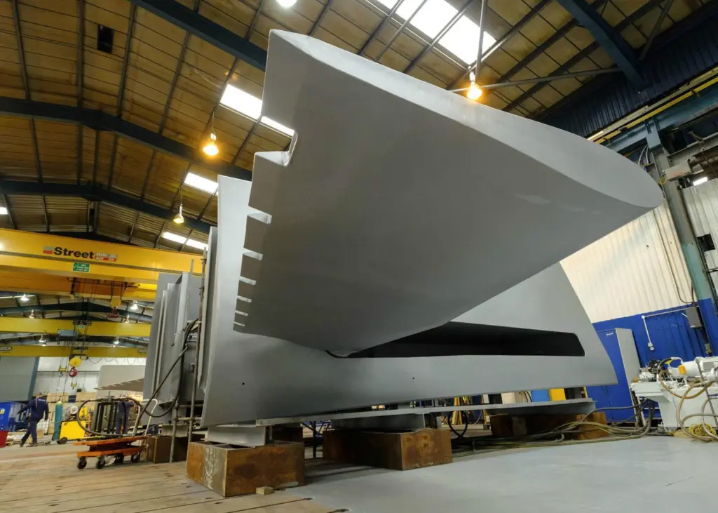 The Stabilisation-at-Rest (SAR) system employs active fin control technology and advanced hydrodynamic design Photo: Rolls-Royce