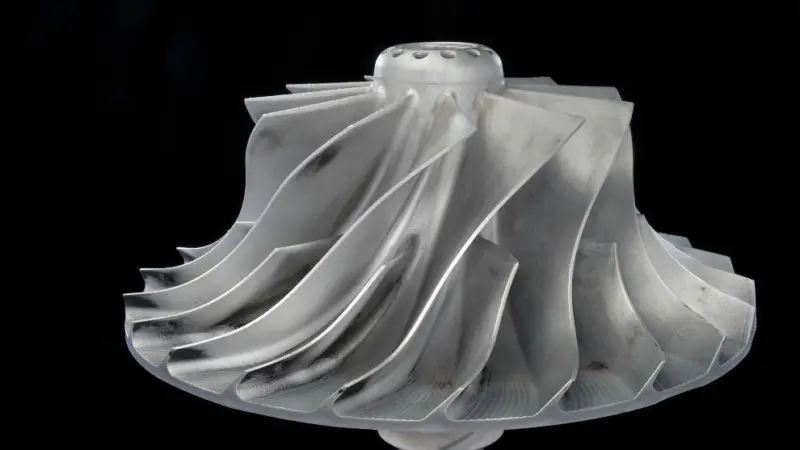 Maintenance intervals for exhaust gas turbochargers are dictated by various factors including the aluminium radial compressor wheels Photo: BAM