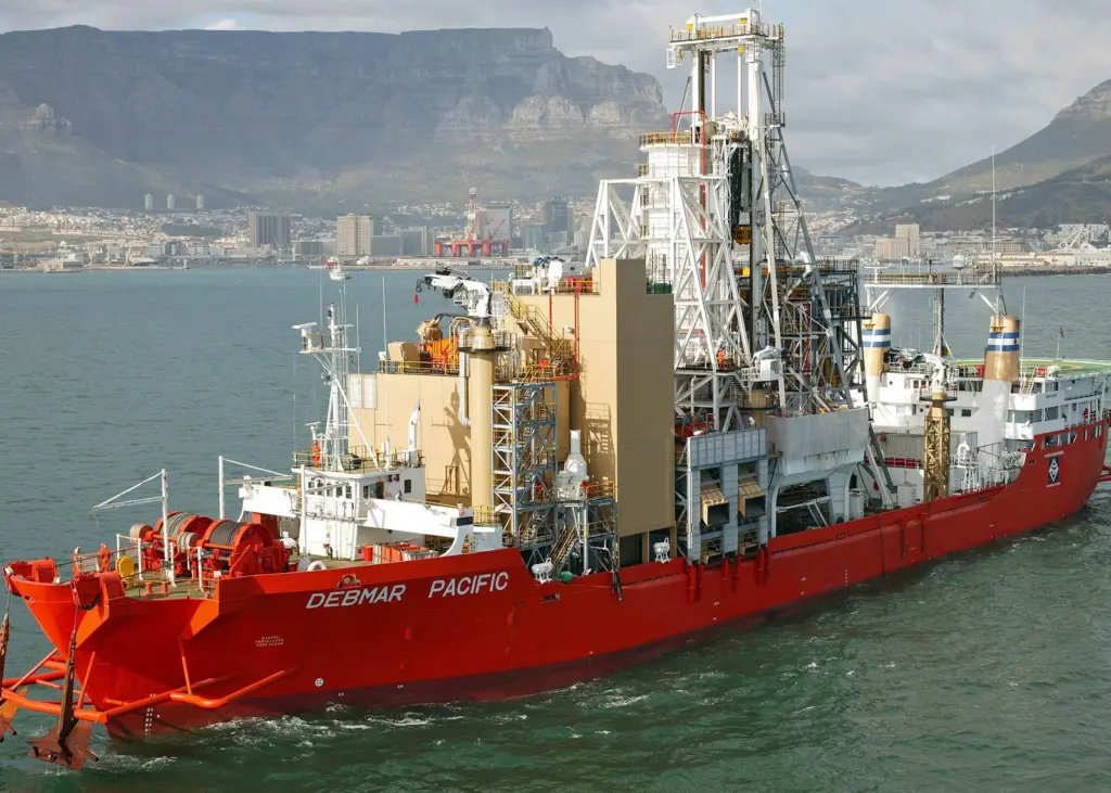 The mining vessel ‘Debmar Pacific’ will be outfitted with new Wärtsilä gensets Photo: Wärtsilä