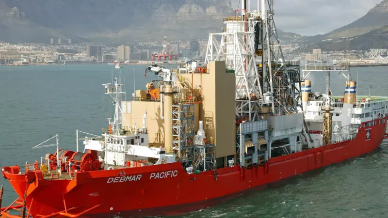 The mining vessel ‘Debmar Pacific’ will be outfitted with new Wärtsilä gensets Photo: Wärtsilä