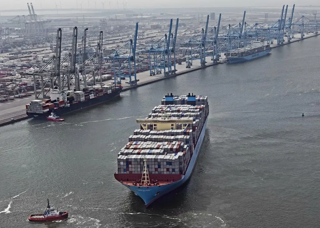 This first joint initiative between the two parties will cater for around 20% of Maersk global demand for sulphur compliant fuel Photo: Maersk