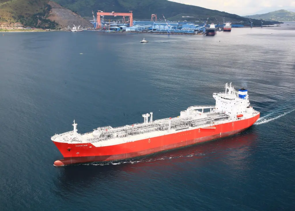 Integrated fuel and cargo handling systems for pioneering LPG-fuelled vessels (credit: Exmar)