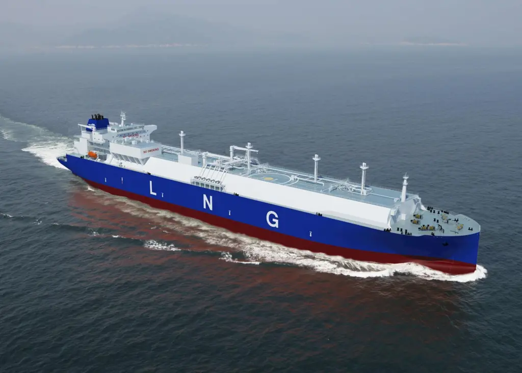 The LNG Jumbo gas carrier design is one of four Jiangnan concepts to win class approvals in the past month (credit: Jiangnan Shipyard Co)