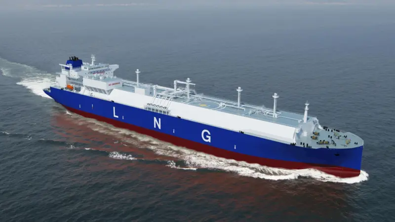 The LNG Jumbo gas carrier design is one of four Jiangnan concepts to win class approvals in the past month (credit: Jiangnan Shipyard Co)