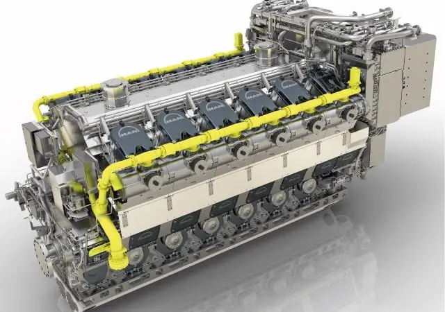Engines including the dual-fuel MAN 51/60DF are among orders for seven new cruiseships in the first eight months of 2018 (credit: MAN Energy Solutions)