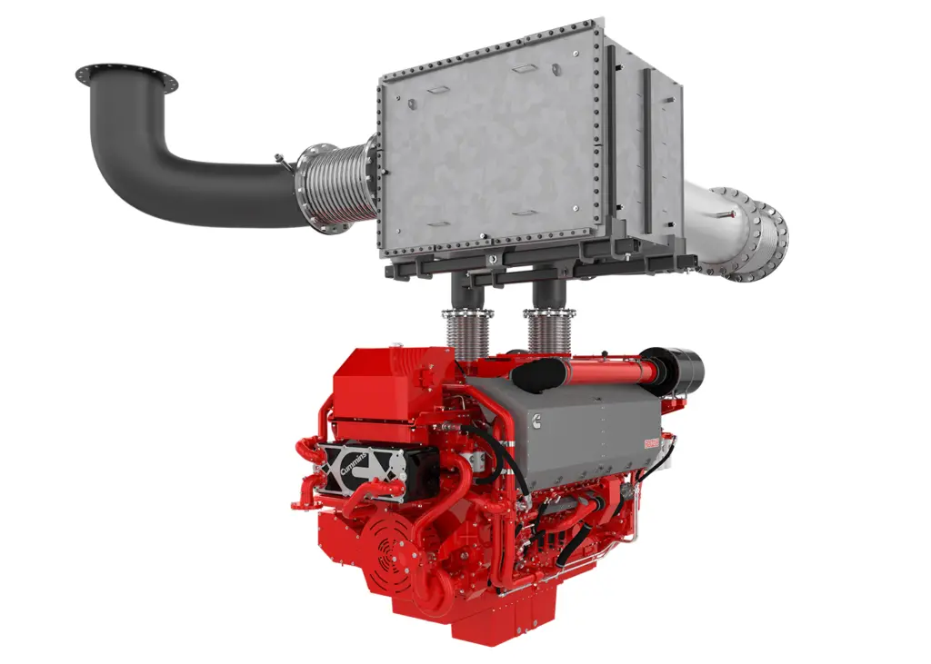 The QK60 and SCR combination is available in eight different configurations to suit several applications (credit: Cummins)