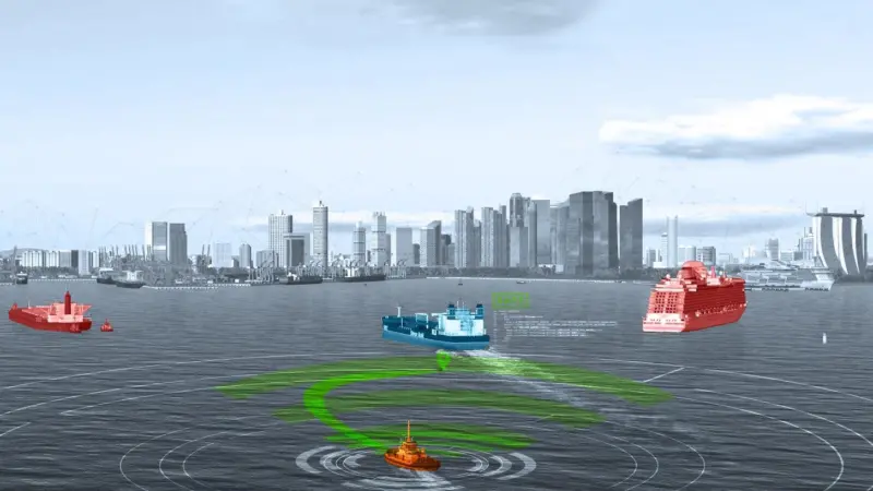 The Wärtsilä IntelliTug project aims at enhancing operational safety in Singapore’s busy harbour Photo: Wärtsilä