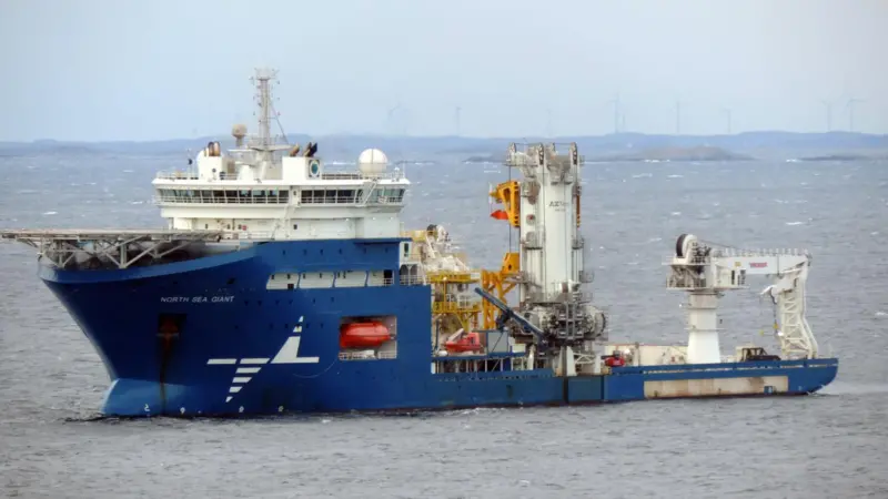 Electric bus line breakers will enable further energy efficiencies on subsea construction vessel 'North Sea Giant' (credit: Wartsila)