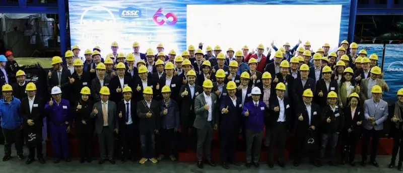The ETB40 was launched at a ceremony in Shanghai hosted MAN’s two-stroke licensee, CSSC-MES Diesel Co Ltd (CMD) Photo: MAN