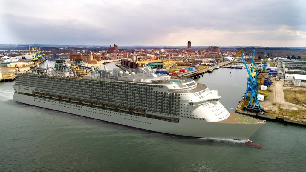 Deltamarin and Elomatic have signed a agreement with MV WERFTEN Wismar for the design of a second Global class cruise ship Photo: MVW